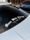 Move With Christ Decal